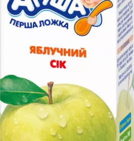 *Сік Агуша яблуко освітлений Slim ко-пакінг 0,2 л