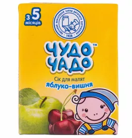 *Сок Чудо-чадо яблочный-вишневый 200 мл