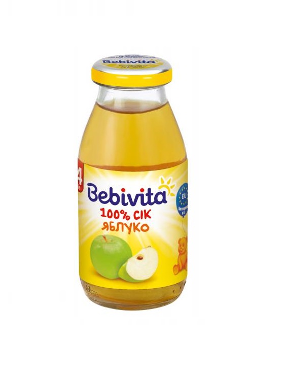 *Сік Bebivita 1655 Яблуко 200мл