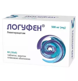 Логуфен таблетки по 500 мг 60 шт. (10х6)