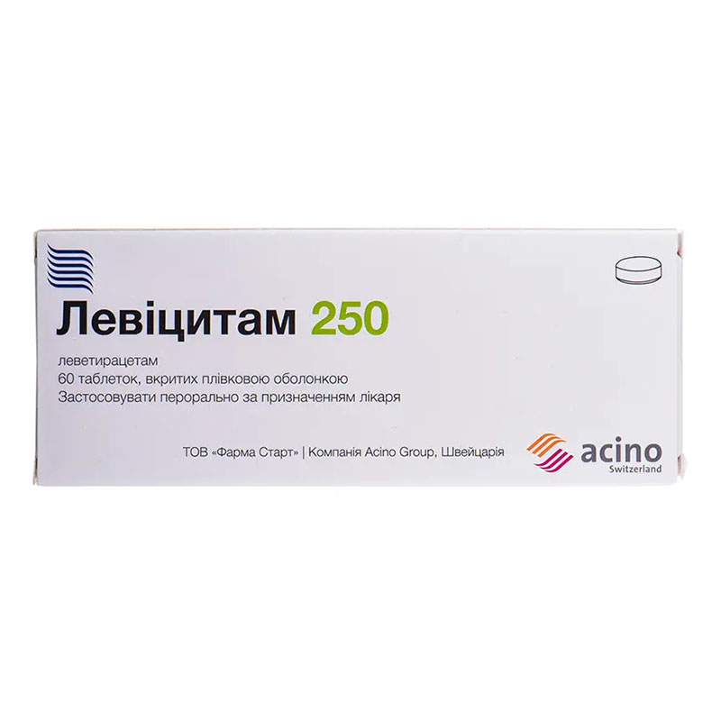 Левицитам 250 таблетки по 250 мг 60 шт. (10х6) Левицитам 250 таблетки по 250 мг 60 шт. (10х6)