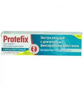 Крем Протефикс для зубных протезов 40 мл гипоаллергенный