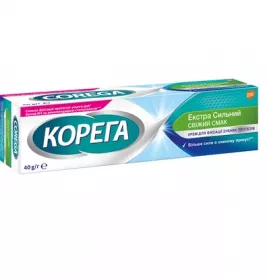 Крем Corega для фіксації зубних протезів Свіжий смак 40 г