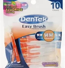 *Міжзубні щітки DenTek для стандартних проміжків №10
