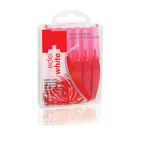 Щітка Edel White для міжзубних проміжків Profi-Line SS 0,5/2,4мм №6