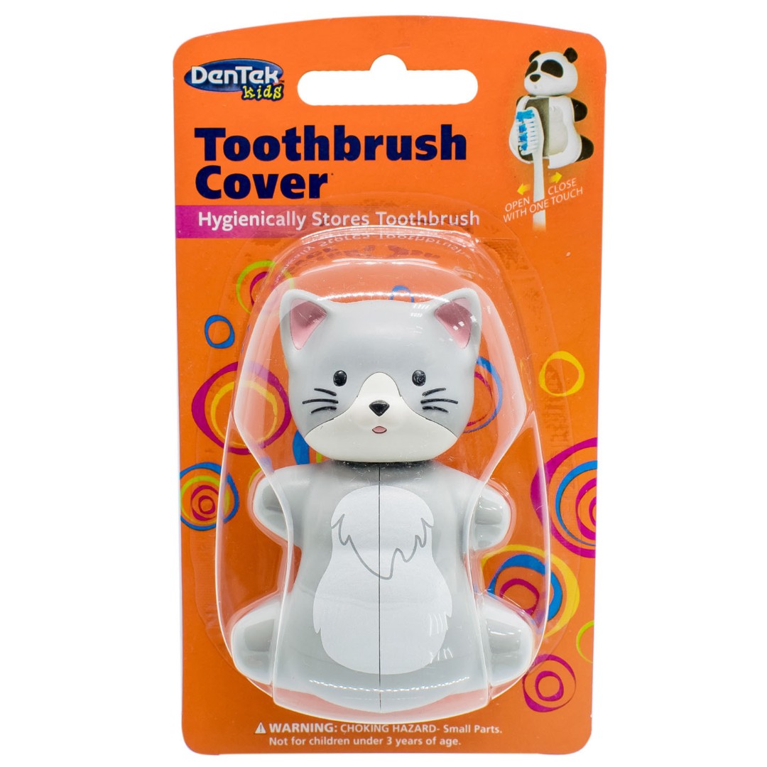 *Футляр DenTek Toothbrush Cover для зубних щіток Кіт