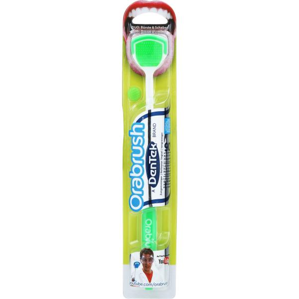 Очиститель языка DenTek Orabrush Tongue Cleaner Очиститель языка DenTek Orabrush Tongue Cleaner