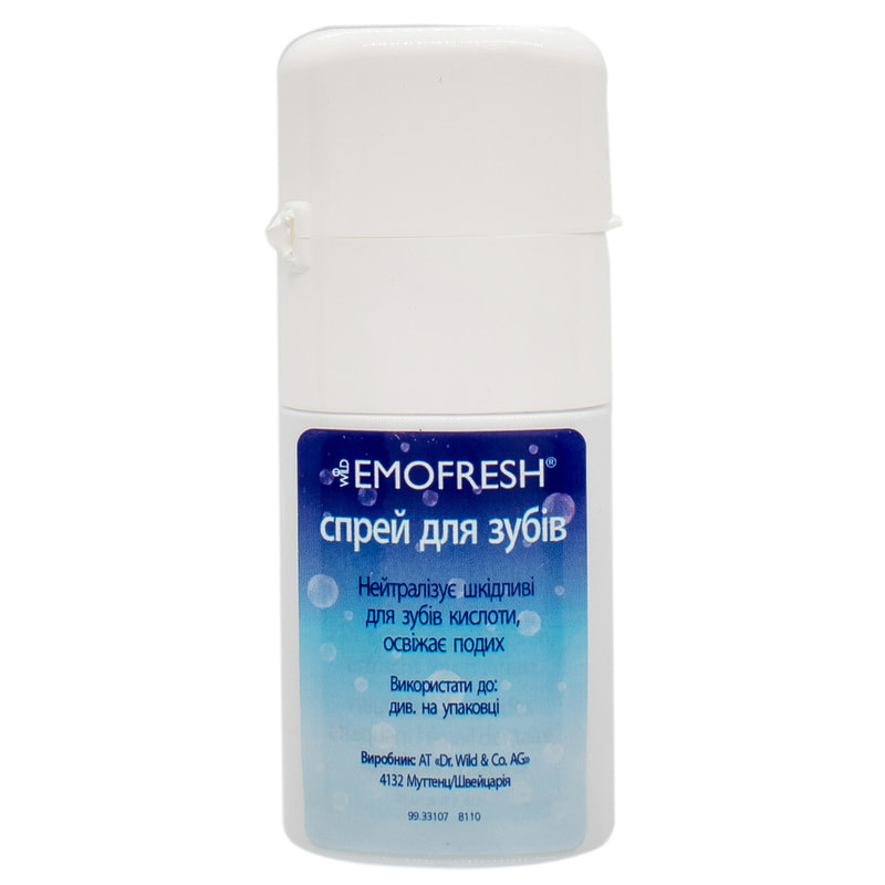 Спрей Dr.Wild Emofresh Стоматологічний з фторидом 15мл