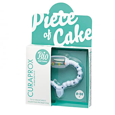 Стимулятор Curaprox для прорізування тимчасових зубів блакитний