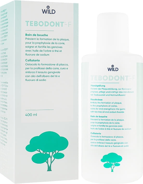*Ополаскиватель Dr.Wild Tebodont-F для полости рта с фтором 250мл