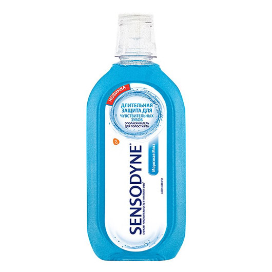 *Ополіскувач Sensodyne Прохолодна М`ята 500 мл флакон