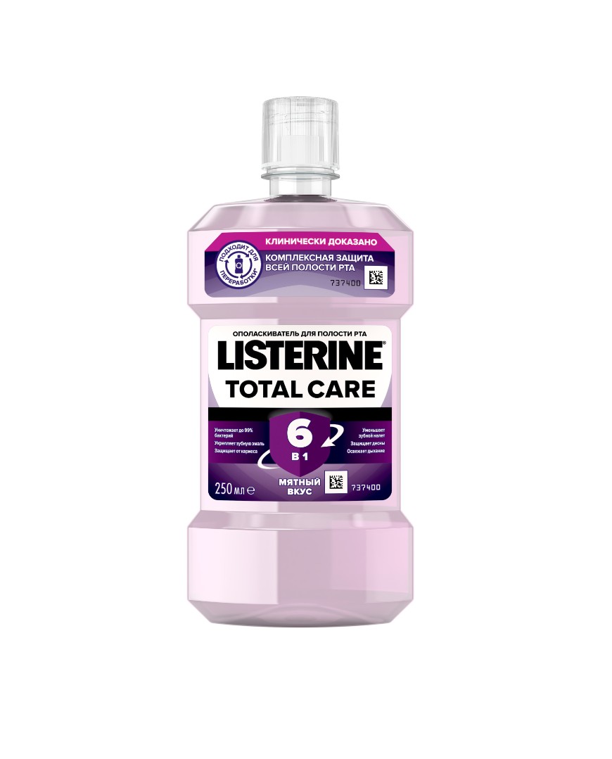 Ополаскиватель LISTERINE полости рта Тотал Care 250 мл Ополаскиватель LISTERINE полости рта Тотал Care 250 мл