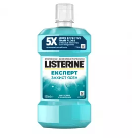 *Ополіскувач LISTERINE порожнини рота Захист ясен 500 мл