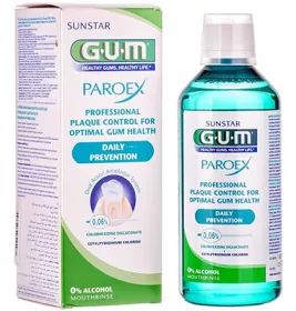 *Ополіскувач GUM Paroex ротової порожнини 0,06% 500 мл