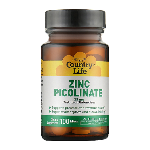 Піколінат цинку табл.25мг №100