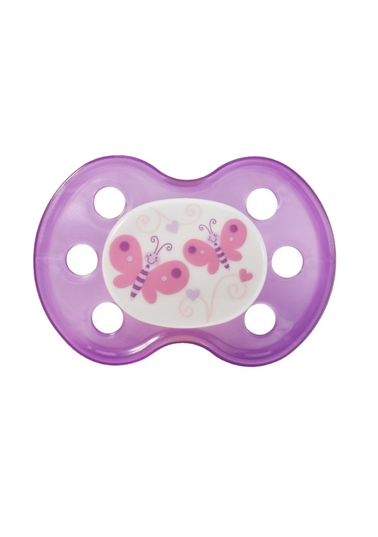 *Пустушка Baby-Nova 28672 плоска з малюнком 1р С