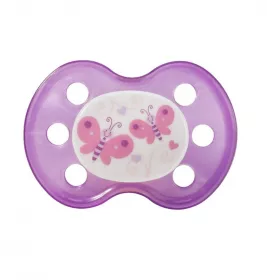 *Пустушка Baby-Nova 28672 плоска з малюнком 1р С