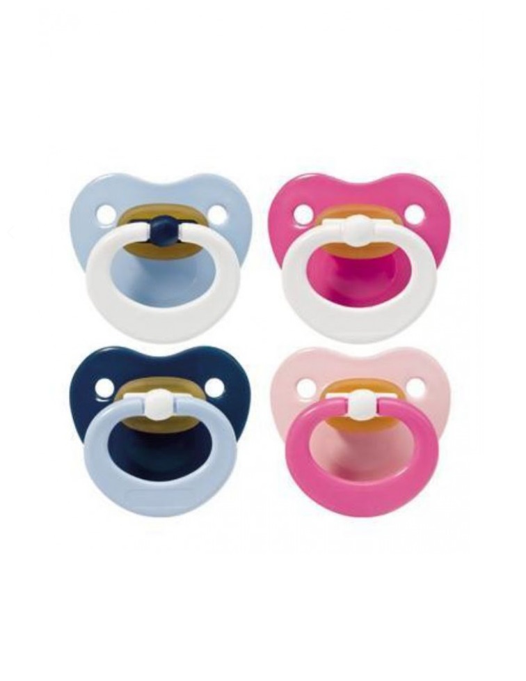 *Пустушка Baby-nova 25002 25522LL плоска 3-и колірна 1 р Л