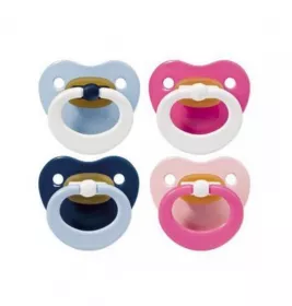 *Пустушка Baby-nova 25002 25522LL плоска 3-и колірна 1 р Л