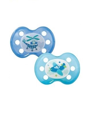 *Пустушка Baby-nova 25533 плоска з декором 1 р Л №2