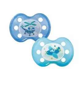 *Пустушка Baby-nova 25533 плоска з декором 1 р Л №2