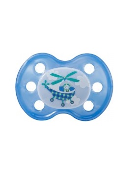 *Пустушка Baby-nova 25588LL плоска з малюнком 2 р Л