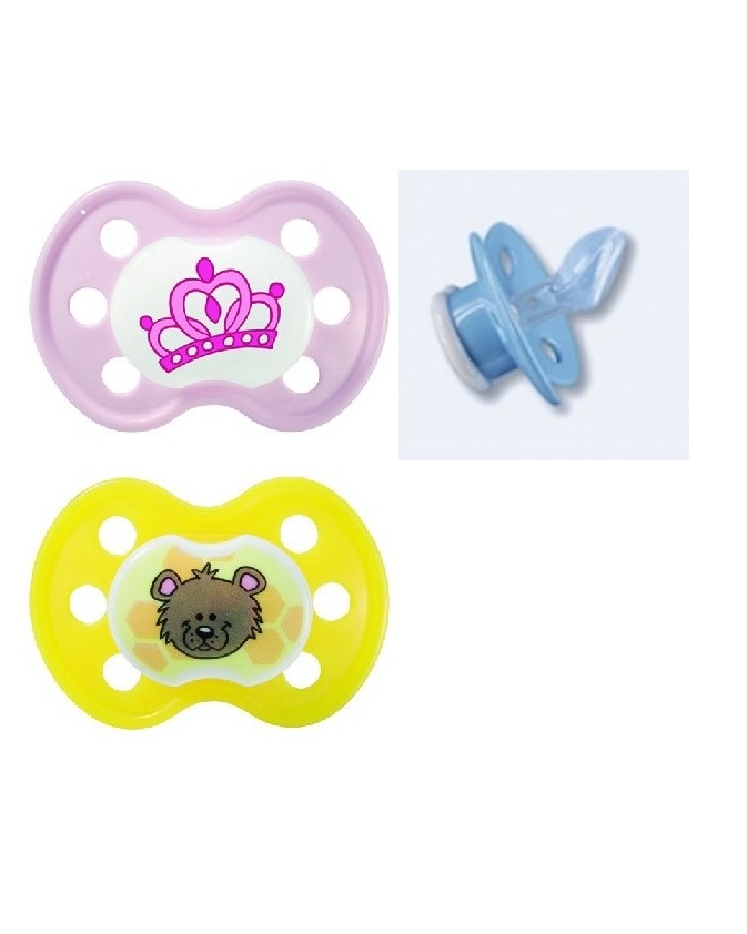 *Пустушка Baby-nova 28672LL плоска з малюнком 1 р С