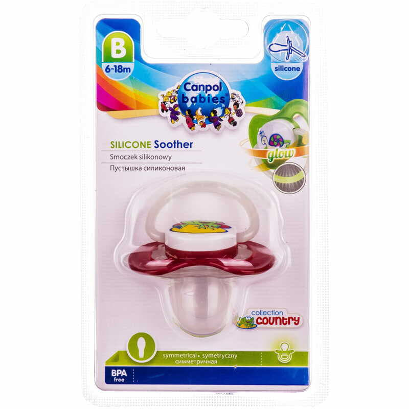 *Пустушка Canpol 23/457 сим з 6-18 міс з мал В,С