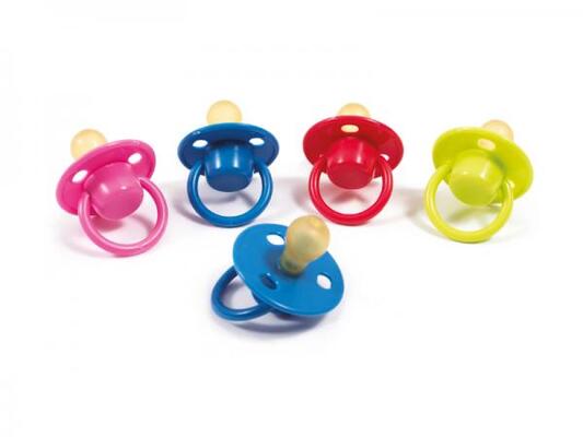 *Пустушка Lindo латексна кругла Малютка на блістері 076/6+