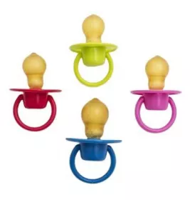 *Пустушка Lindo латексна кругла Малютка на блістері 076/6+