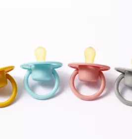 *Пустушка Lindo латексна кругла Малютка на блістері 076/6+