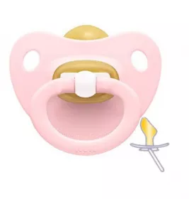 Пустушка Nuk 10725759/10725201 Baby rose для сну латексна р1