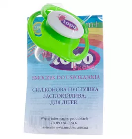 Пустушка силіконова заспокійлива для дітей 3-18міс РТ11