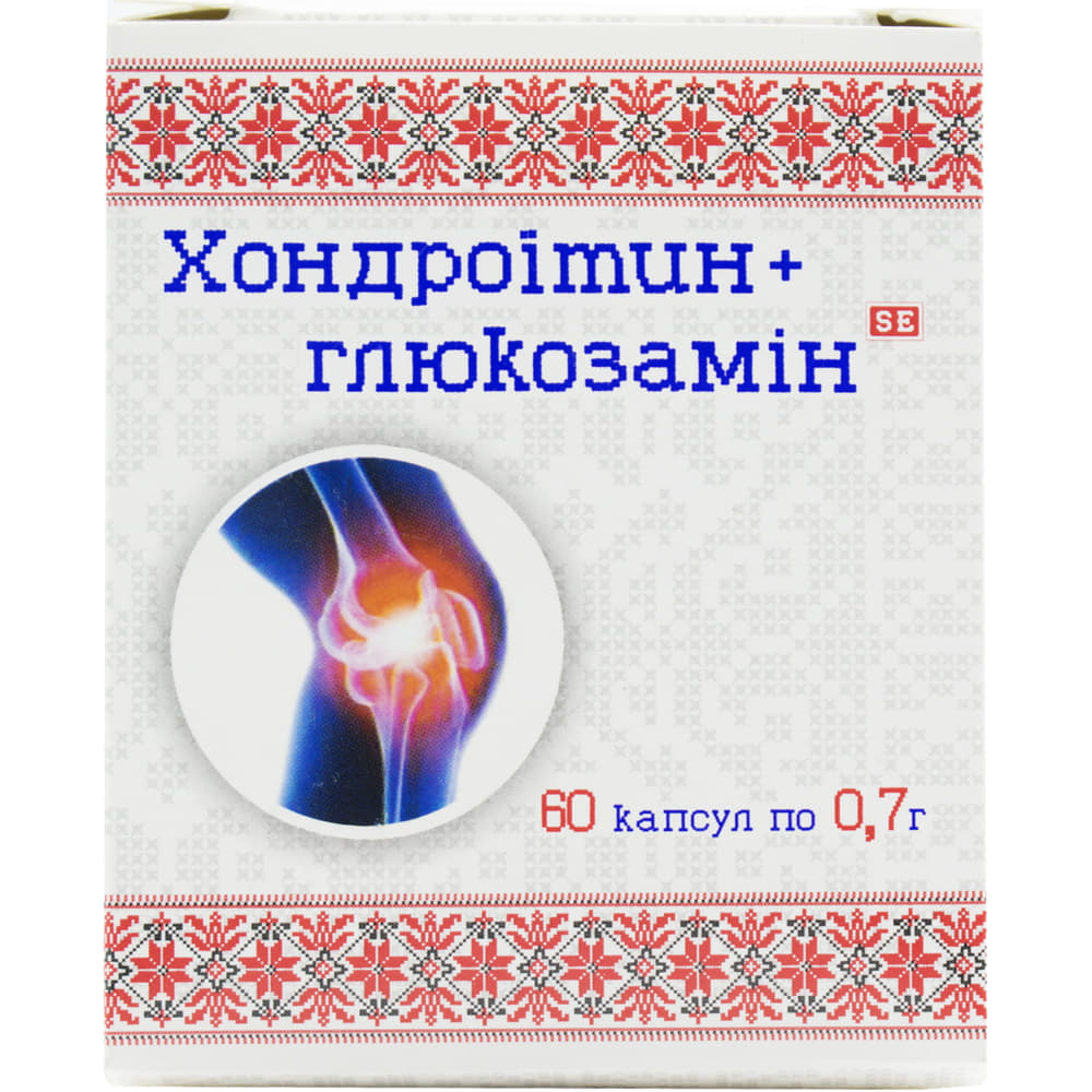 *Хондроитин с глюкозамином капс. №60 Фармаком