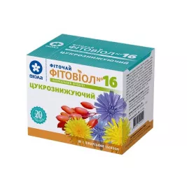 *Фиточай ФИТОВИОЛ №16 Сахароснижающий по 1,5г № 20