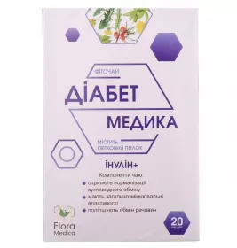 *Фиточай Ключи Здоровья Диабетмедика инулин + ф/п.1,8г №20