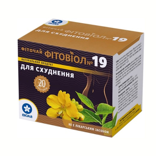 *Фиточай ФИТОВИОЛ №19 для Похудения по 1,5г №20