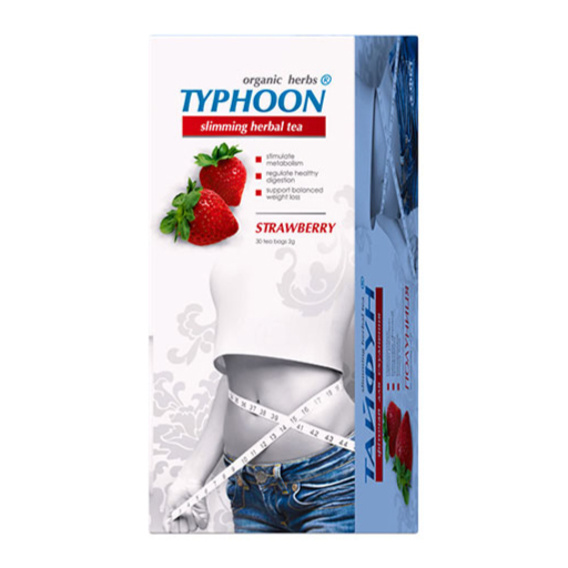 *Тайфун Клубника чай д/похудения №30