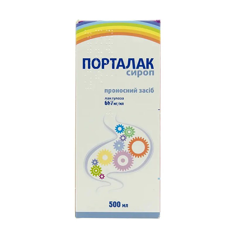 Порталак сироп 667 мг/мл по 500 мл у флаконі 1 шт.