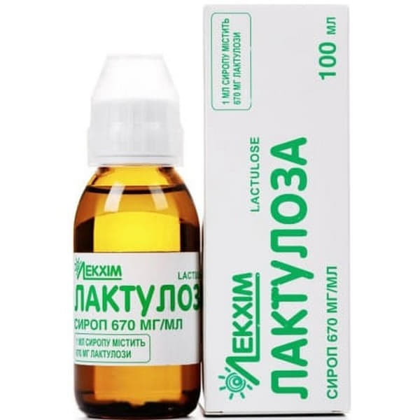 Лактулоза сироп 670 мг/мл по 100 мл у банку 1 шт. - Технолог
