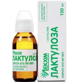 Лактулоза сироп 670 мг/мл по 100 мл у банку 1 шт. - Технолог