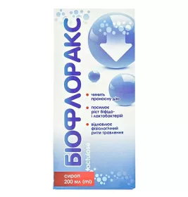 Біофлоракс сироп 670 мг/1 мл по 200 мл у флаконі
