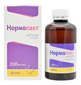 Нормолакт сироп 670 мг/мл по 200 мл у флаконі 1 шт.