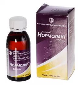 Нормолакт сироп 670 мг/мл по 100 мл у банці 1 шт.