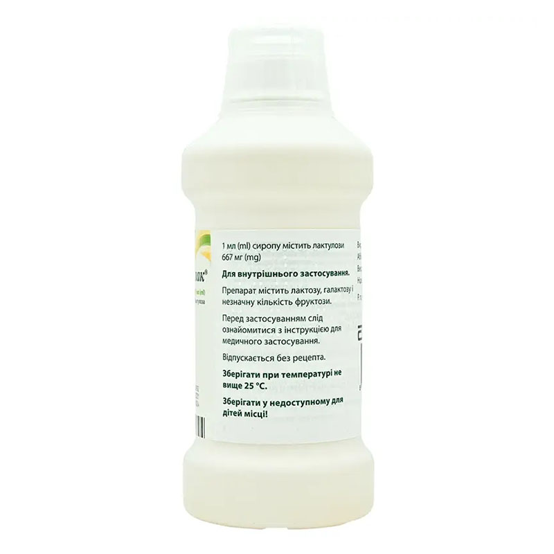 Дуфалак сироп 667 г/1000 мл по 500 мл у флаконі 1 шт.