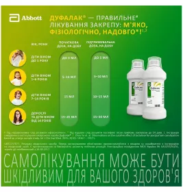 Дуфалак сироп 667 г/1000 мл по 500 мл у флаконі 1 шт.