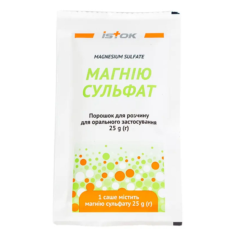 Магнію сульфат порошок по 25 г у саше - Виток