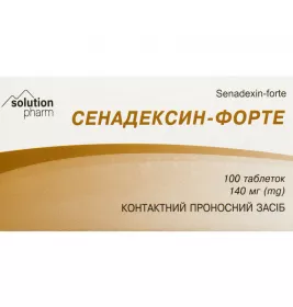 Сенадексин-Форте таблетки 140 мг 100 шт. - Лубни