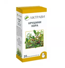 Крушини кора по 2.5 г у фільтр-пакетиках 20 шт. - Лектрави