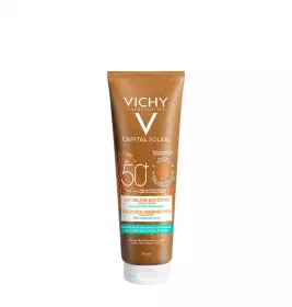 *Молочко Vichy Капиталь Солей Солнцезащ.увлажняющее для кожи лица и тела SPF 50+ 75 мл
